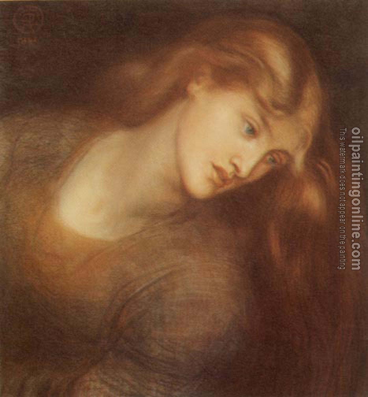 Rossetti, Dante Gabriel - Aspecta Medusa